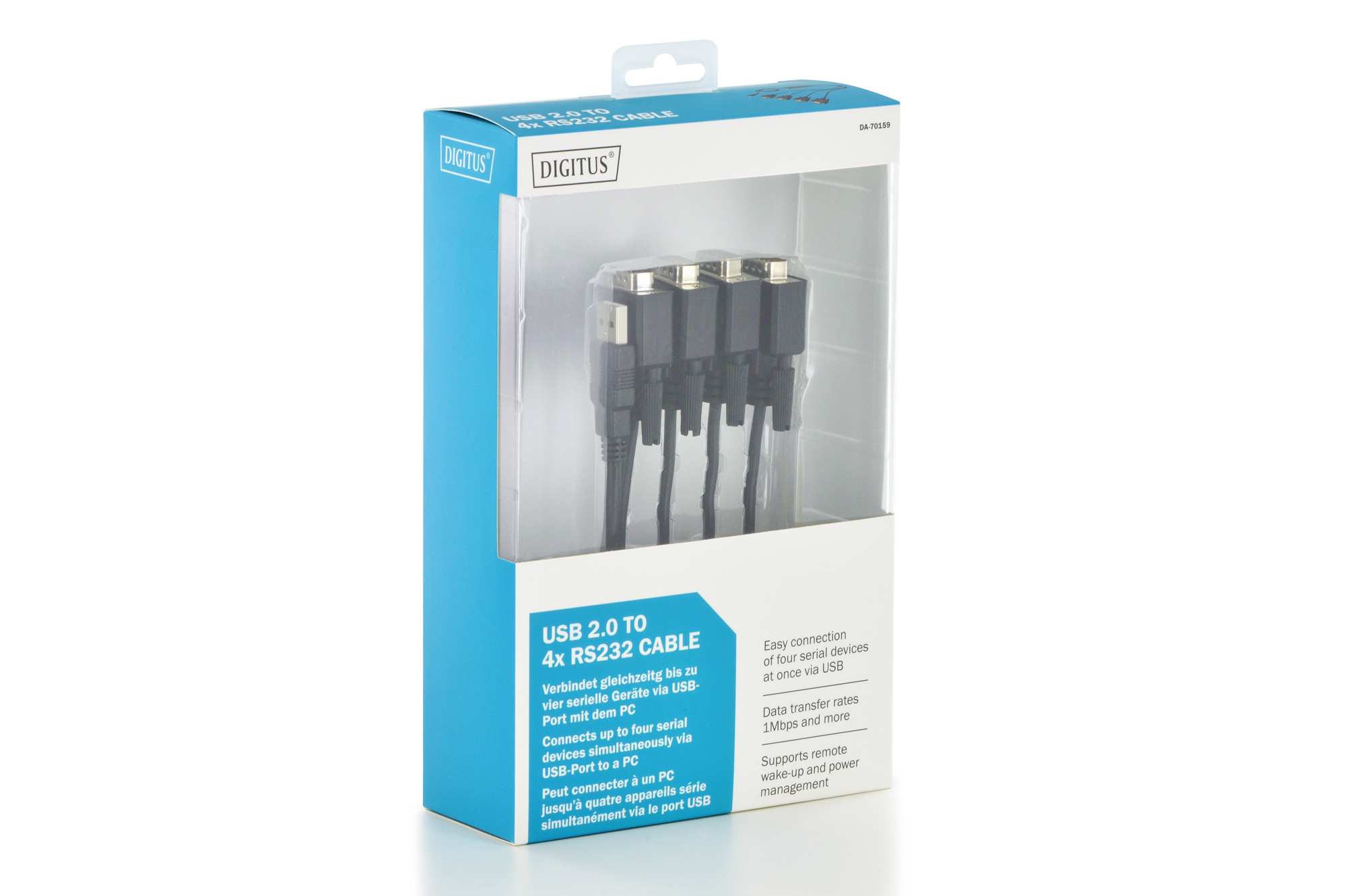 USB 2.0 voor 4xRS232 kabel - Afbeelding 3