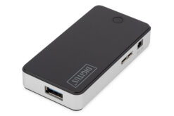 Alternative view of USB 3.0 hub 4-poort zwart