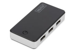 USB 3.0 hub 4-poort zwart