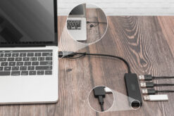 Alternative view of USB 3.0 hub 4-poorts, Slim Line