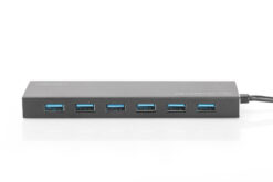 Alternative view of USB 3.0 Office Hub, 7 poorten