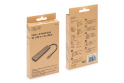 USB-C 4 Port HUB, 2x USB-A + 2x USB-C - Afbeelding 9