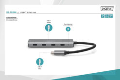 USB-C 4 Port HUB - Afbeelding 6