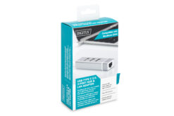 USB 2.0 3-poort hub & Fast Ethernet LAN-adapter met Type-C™-aansluiting - Afbeelding 7