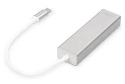 Alternative view of USB-Type-C™ 3.0 hub met Gigabit Ethernet