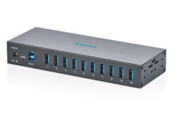 USB 3.2 Gen 1 industriële hub, 10 poorten
