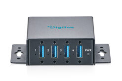 USB 3.2 Gen 1 Compacte industriële hub, 4-poorts - Afbeelding 3