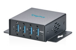 USB 3.2 Gen 1 Compacte industriële hub, 4-poorts