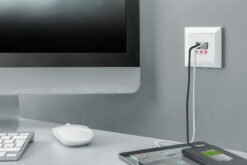 Stopcontact met USB A & USB-C™ poorten, inbouwmontage - Afbeelding 5