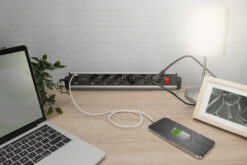 6-voudige Office-stekkerdoos met 3 USB-aansluitingen - Afbeelding 7