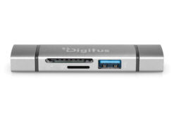 Dubbele kaartlezer & hub USB-C / USB-A - Afbeelding 4
