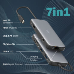 USB-C dockingstation, 7-poorts - Afbeelding 5