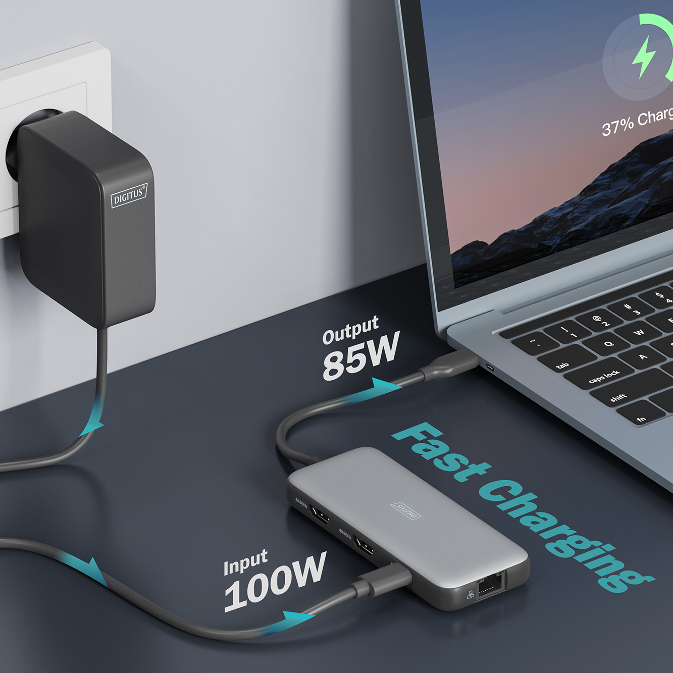 USB-C dockingstation, 8-poorts - Afbeelding 6
