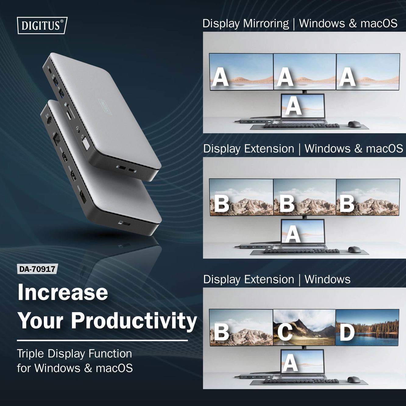 USB-C dockingstation, 11-poorts - Afbeelding 6