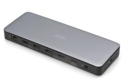 Alternative view of USB-C dockingstation, 13-poorts