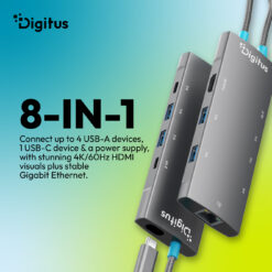 USB-C-dockingstation, 8 poorten - Afbeelding 8