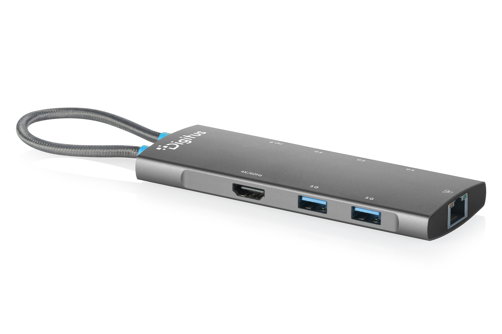 USB-C-dockingstation, 8 poorten