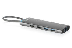 USB-C-dockingstation, 9 poorten
