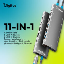 USB-C-dockingstation, 11 poorten - Afbeelding 8