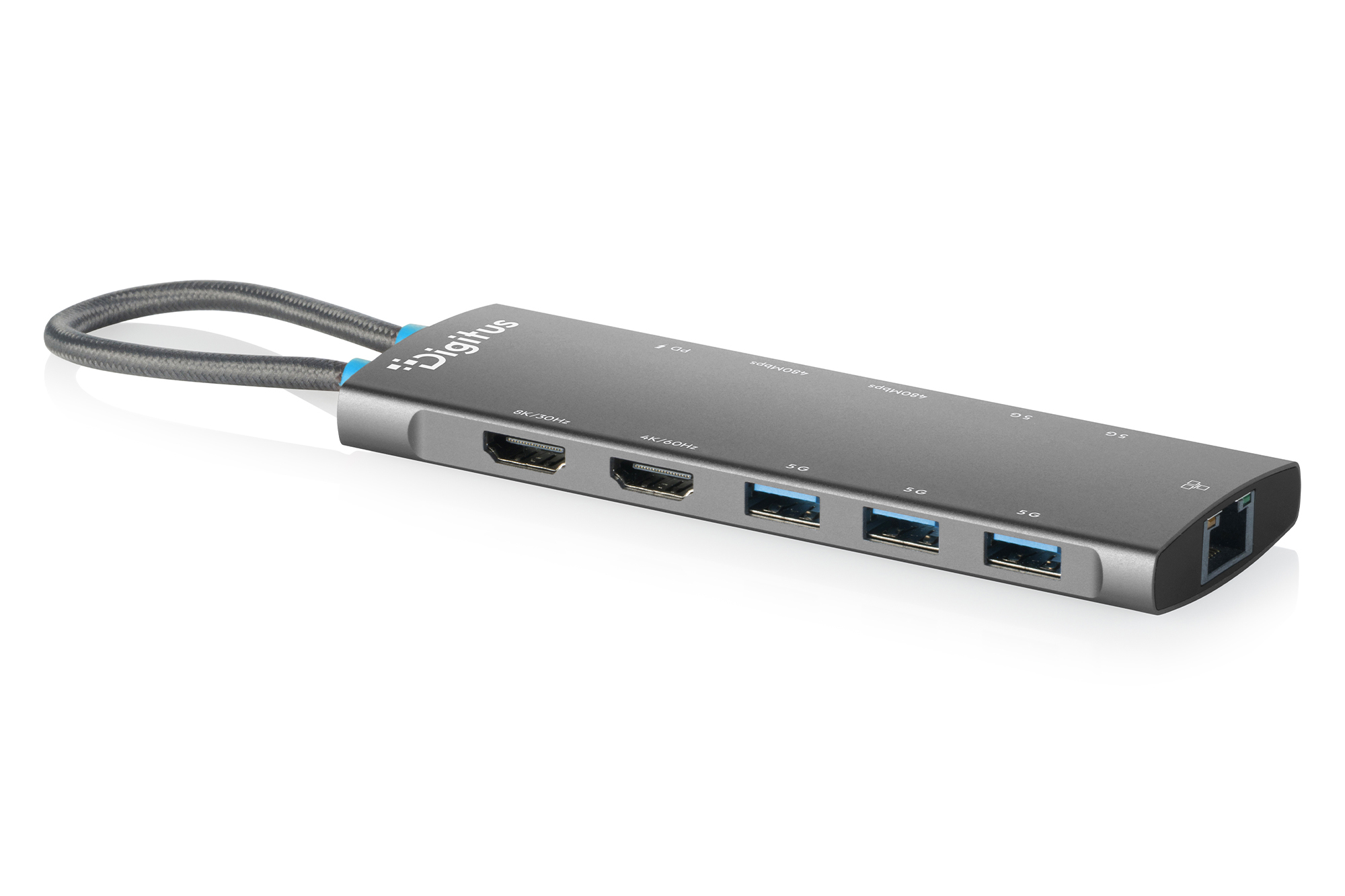 USB-C-dockingstation, 11 poorten