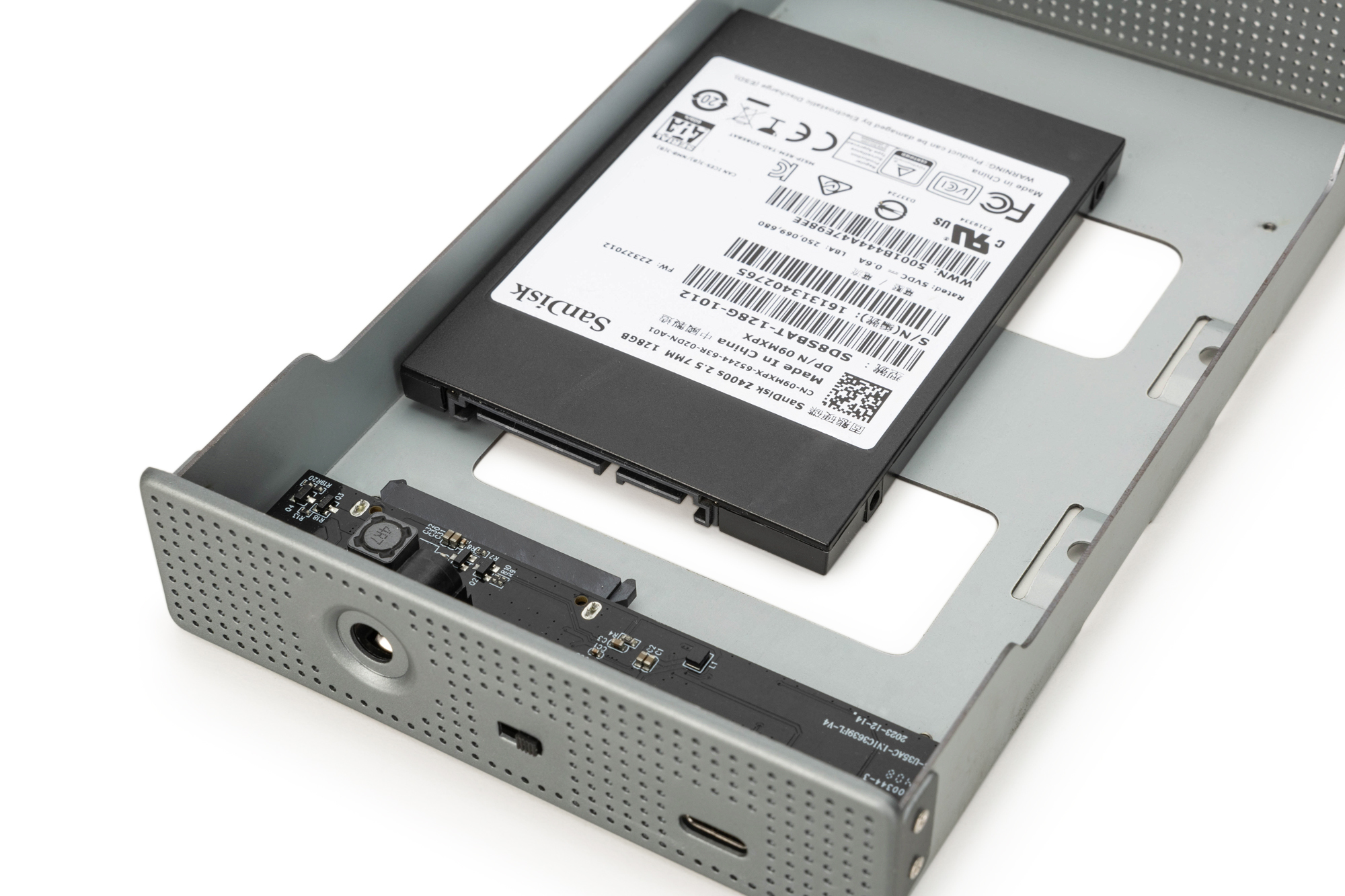 DIGITUS USB 3.0-behuizing voor harde schijf, 3,5", SATA, 16TB, aluminium - Afbeelding 3