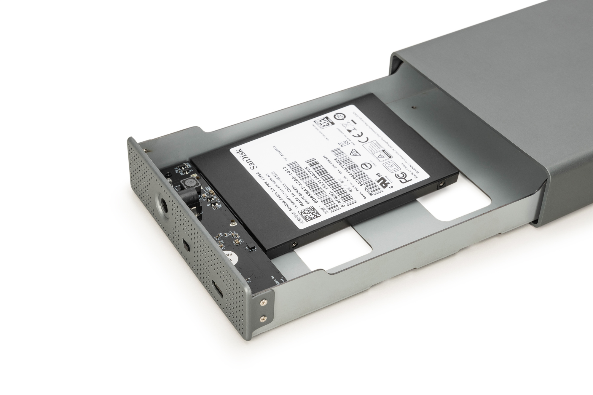 DIGITUS USB 3.0-behuizing voor harde schijf, 3,5", SATA, 16TB, aluminium - Afbeelding 5