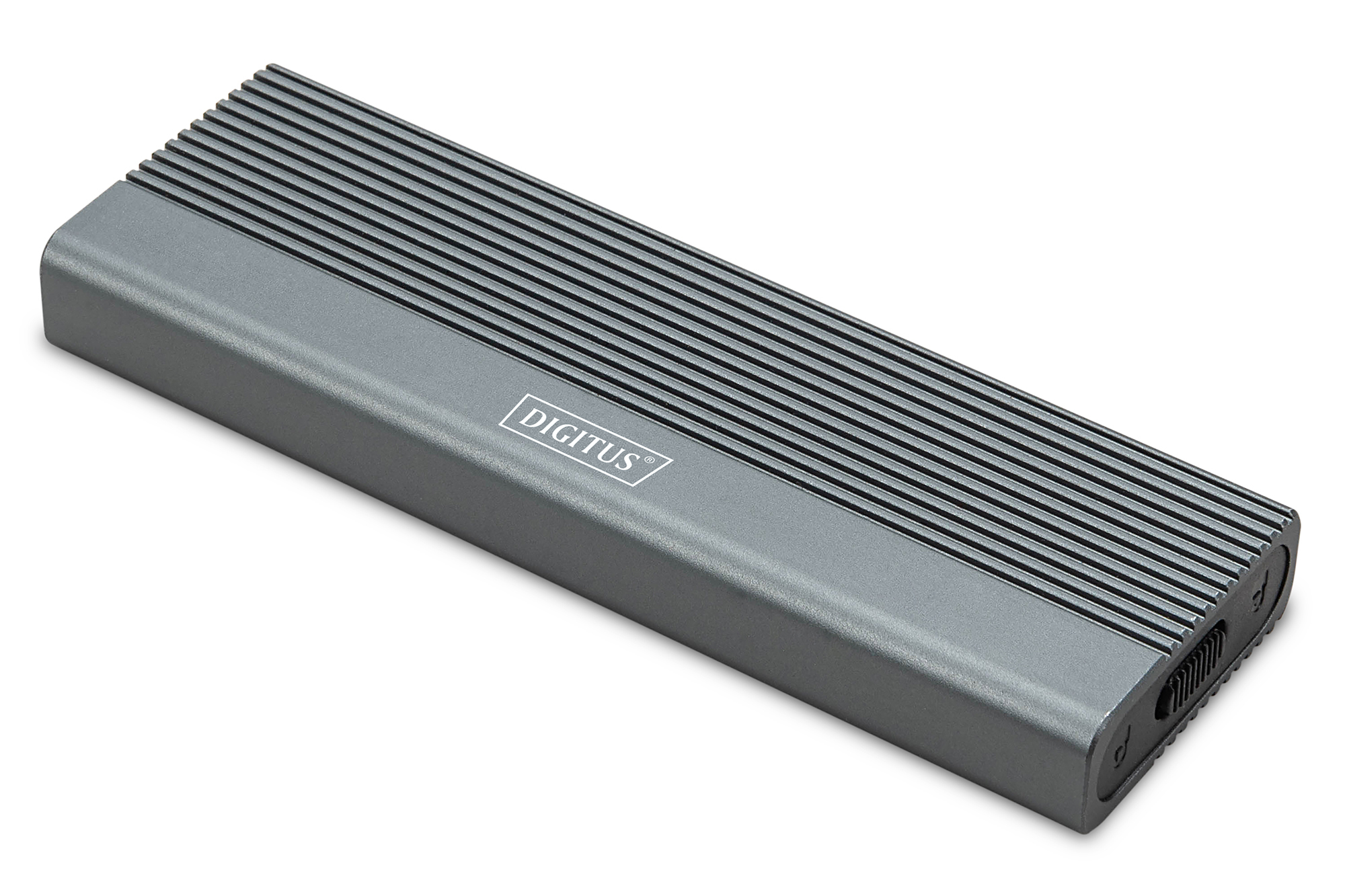 USB M.2 harde schijf behuizing, SSD, extern, NVMe + SATA, 10 Gbps (NVMe) 6 Gbps (SATA),USB3.1 Gen2, aluminium, zonder gereedschap