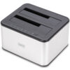 USB 3.0 dubbel SATA HDD docking station 2,5"/ 3,5