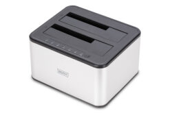 USB 3.0 dubbel SATA HDD docking station 2,5"/ 3,5