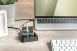 Dual M.2 NVMe SSD dockingstation met offline kloonfunctie, USB-C™ - Afbeelding 6
