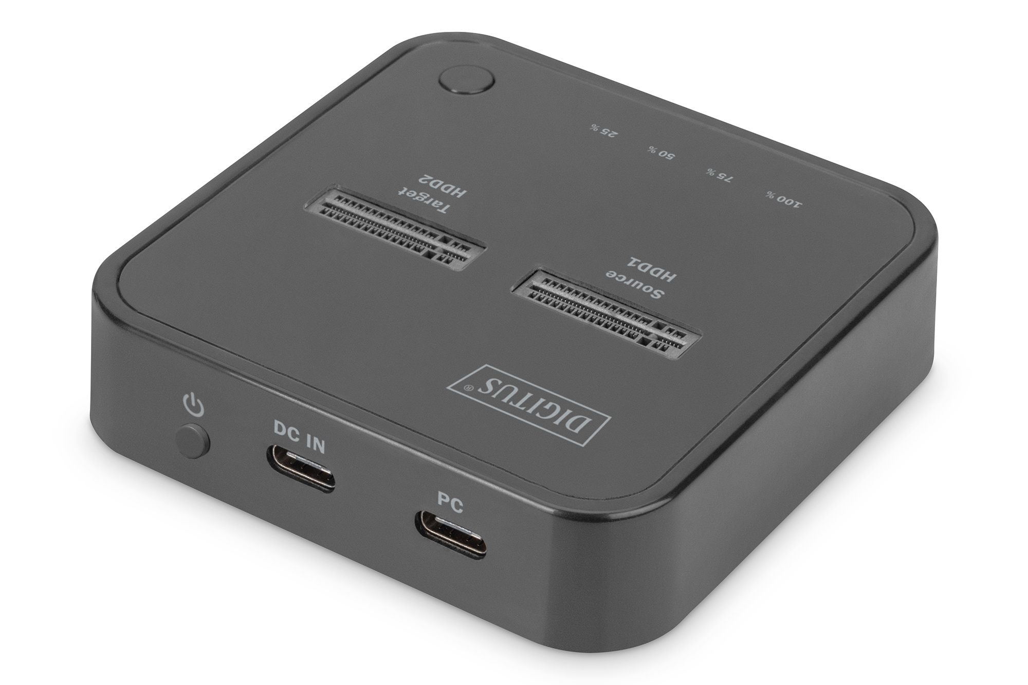 Dual M.2 NVMe SSD dockingstation met offline kloonfunctie, USB-C™ - Afbeelding 2