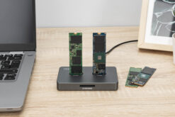 M.2 NVMe + M.2 SATA SSD docking station met SD Express kaartlezer, USB-C™ - Afbeelding 7