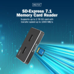 M.2 NVMe + M.2 SATA SSD docking station met SD Express kaartlezer, USB-C™ - Afbeelding 9