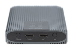 USB M.2 NVMe Clonestation, SSD, NVMe, 20Gbits, USB 3.2 Gen2, aluminium, zonder gereedschap - Afbeelding 3