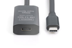 Alternative view of Actieve USB 3.2 Gen1 5G-verlengkabel, USB-C - USB-C, 5m