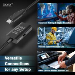 Actieve USB 3.2 Gen1 5G-verlengkabel, USB-C - USB-C, 5m - Afbeelding 6