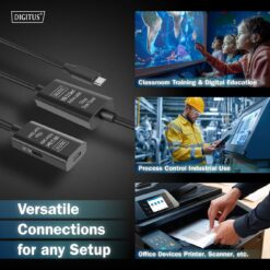 Actieve USB 3.2 Gen1 5G-verlengkabel, USB-C - USB-C, 10m - Afbeelding 6