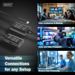 Actieve USB 3.2 Gen1 5G-verlengkabel, USB-C - USB-C, 10m - Afbeelding 5