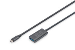 Actieve USB 3.2 Gen1 5G verlengkabel, USB-C - USB-A, 5m