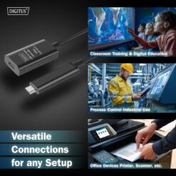 Actieve USB 3.2 Gen2 10G verlengkabel, USB-C - USB-C, 5m - Afbeelding 5