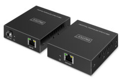 Alternative view of USB 3.2 Gen1 CAT-extender, 5 Gbps, 4 poorten: 3x USB-A / 1x USB-C, 100m