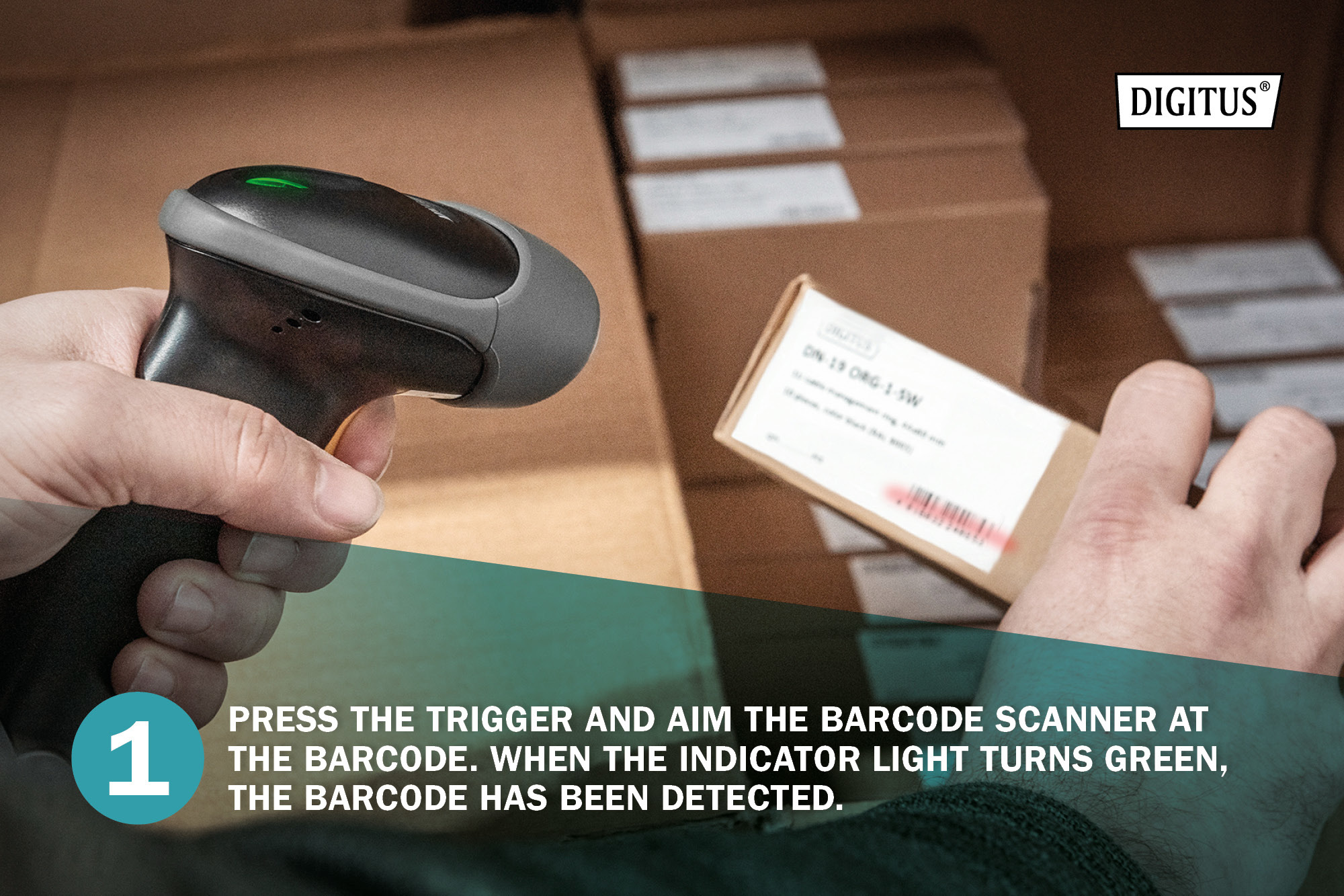 1D barcode handscanner - Afbeelding 8