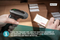 2D-barcodehandscanner, compatibel met QR-codes - Afbeelding 8