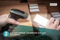2D barcode handscanner, werkt op batterij, Bluetooth & QR-code compatibel - Afbeelding 7