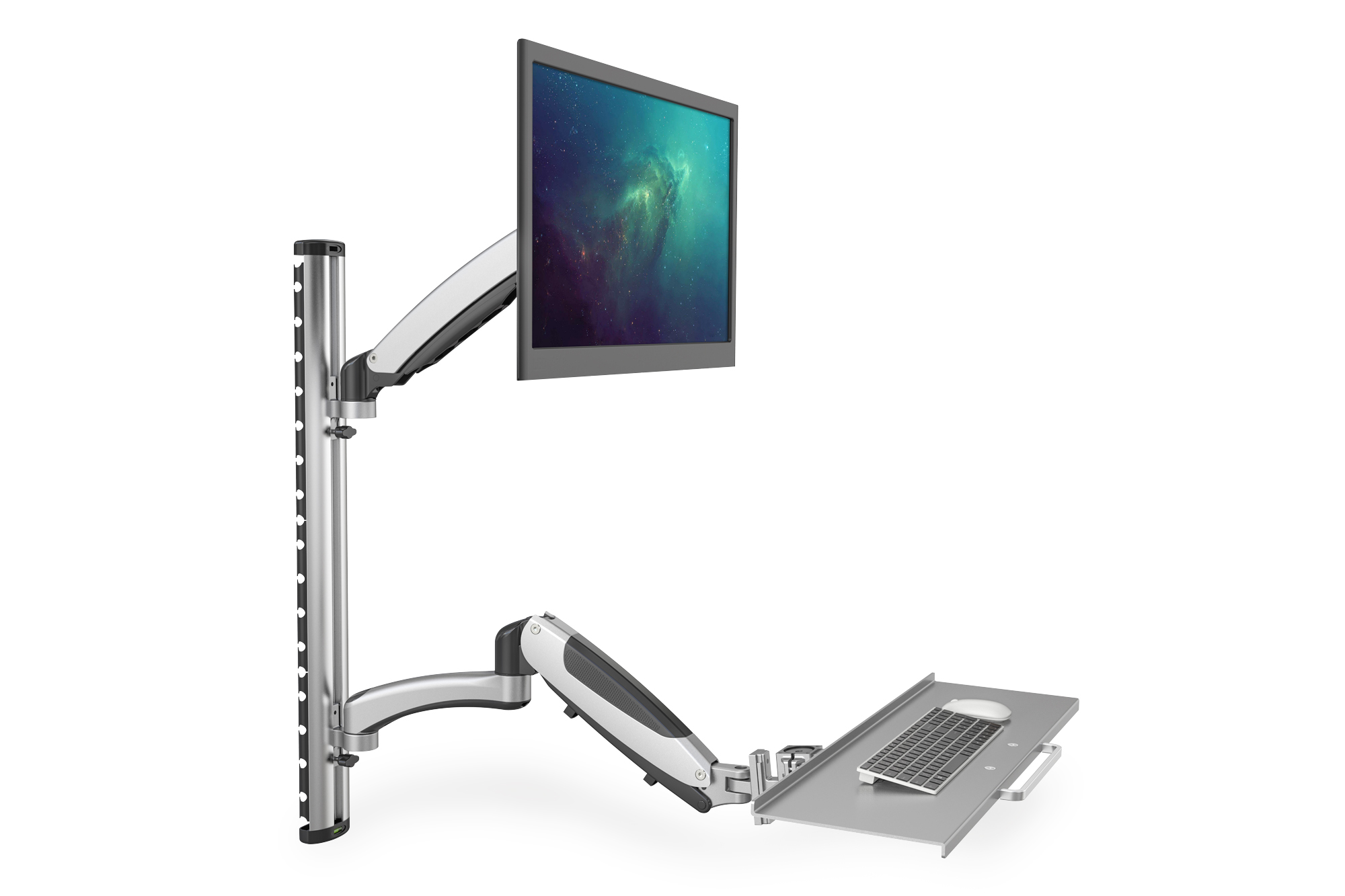 Flexibele werkplek voor wandmontage - Afbeelding 5