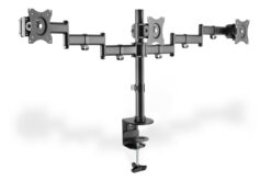 Drievoudige monitorbeugel, 3x 27", 3x 8 kg - Afbeelding 3