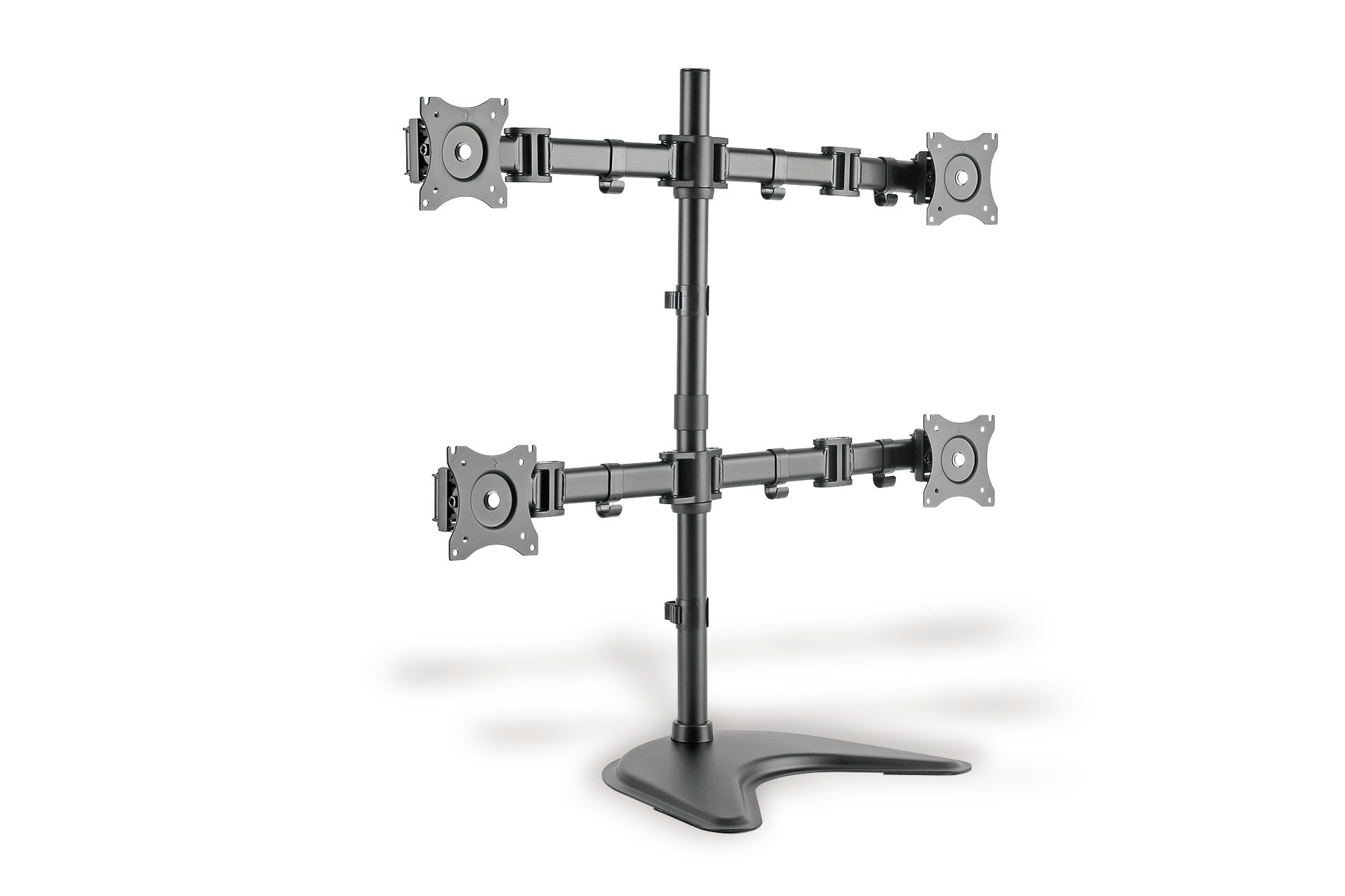 Viervoudige monitorbevestiging, 4x 27", 4x 8 kg