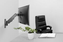 Universele enkele monitorhouder met gasveer, wandmontage - Afbeelding 4
