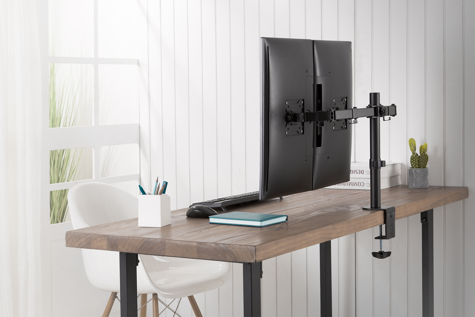 Dubbele monitorbeugel, 2x 32", 2x 8 kg - Afbeelding 6