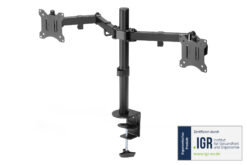 Dubbele monitorbeugel, 2x 32", 2x 8 kg - Afbeelding 9